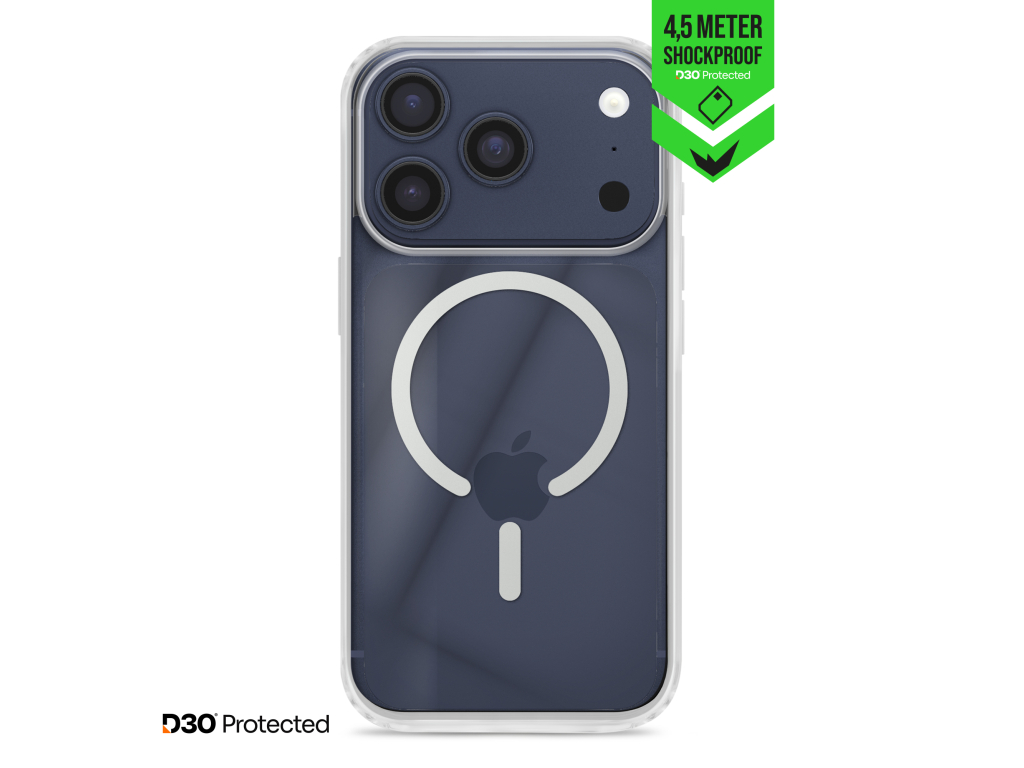 Striker X-Core - D3O Xtreme Impact Mag Case PRO - Clear - Apple iPhone 17 Pro