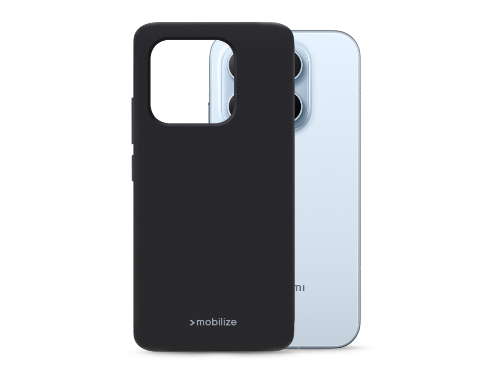 Mobilize Rubber Gelly Case Xiaomi 17 Matt Black