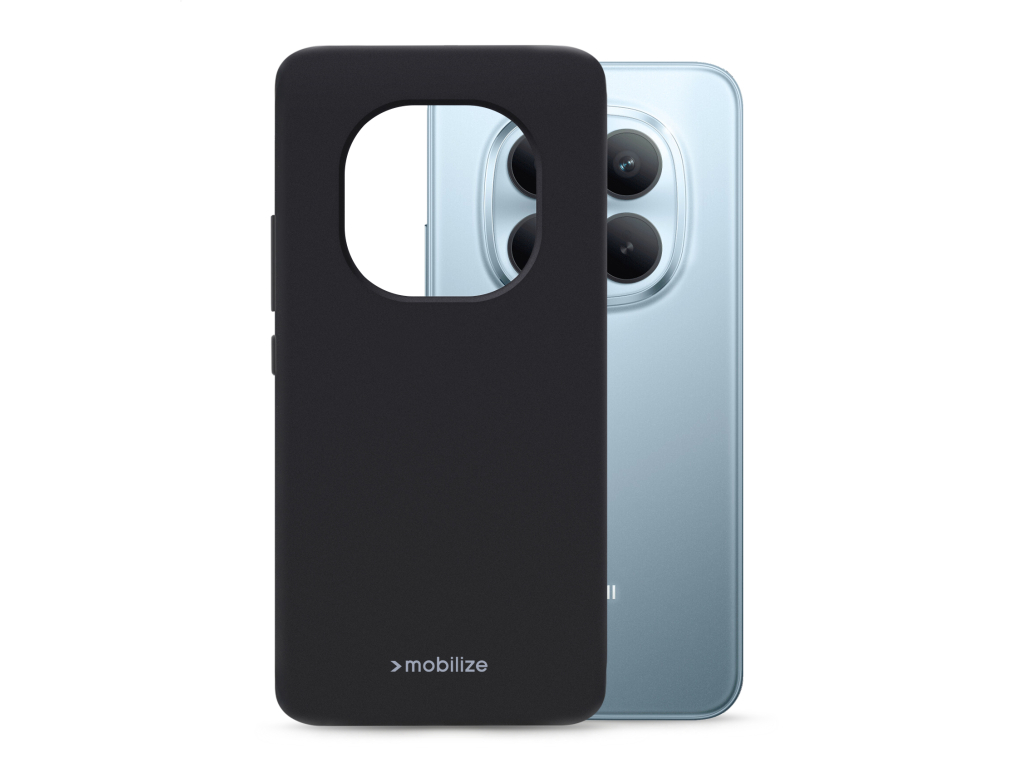 Mobilize Rubber Gelly Case Xiaomi Redmi Note 15 Pro+ 5G Matt Black