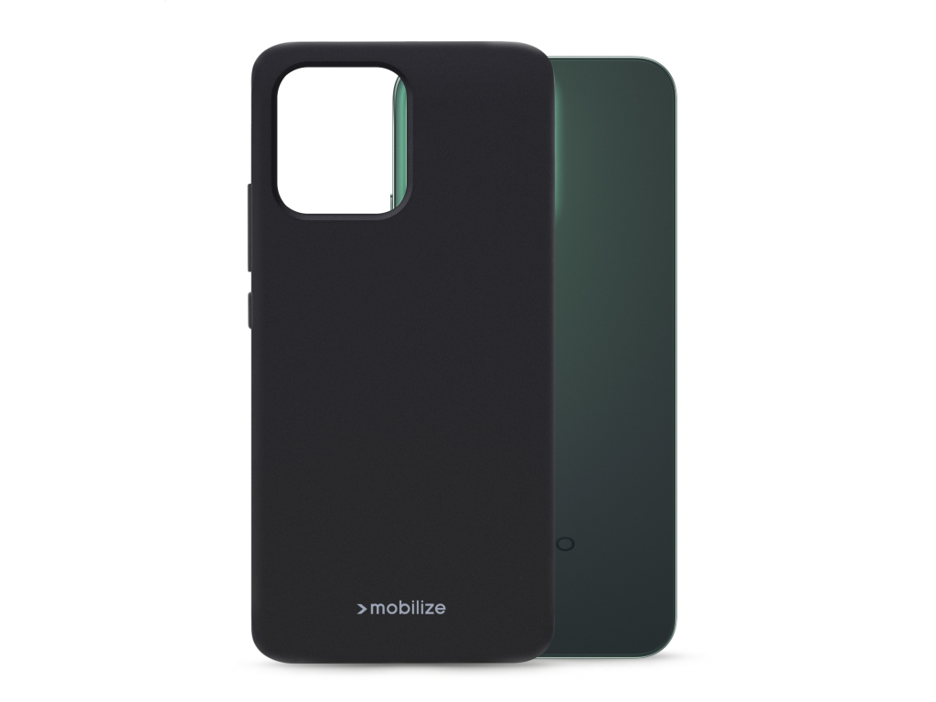Mobilize Rubber Gelly Case OPPO Reno14 F/Reno14 FS Matt Black