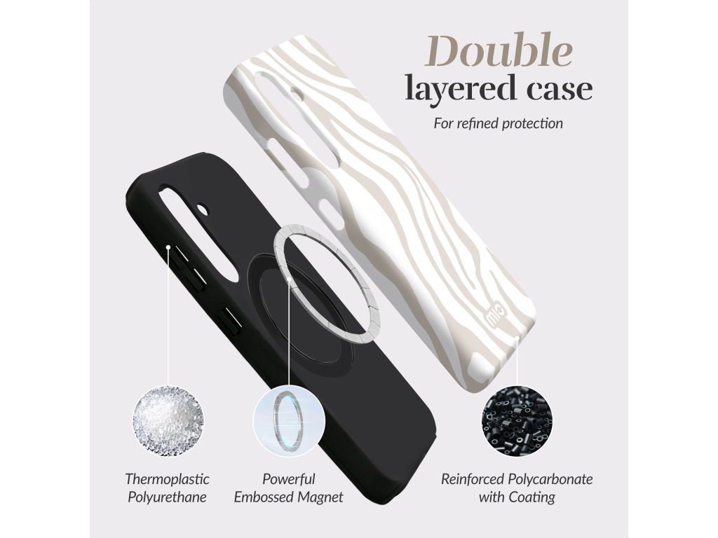 MIO Sandy Zebra Magsafe Compatible for Samsung A57 5G