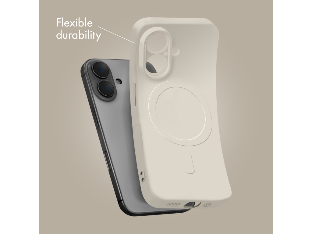 My Style Protective Flex Magsafe Compatible Case for Samsung Galaxy A57 5G Antique White