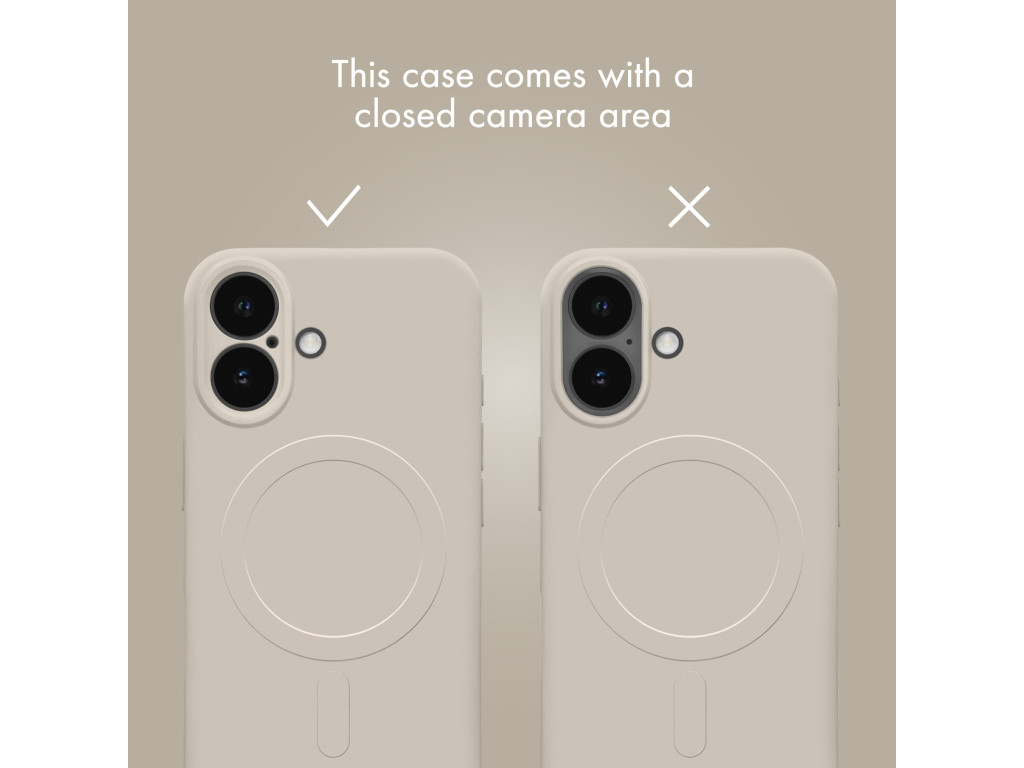 My Style Protective Flex Magsafe Compatible Case for Samsung Galaxy A57 5G Antique White