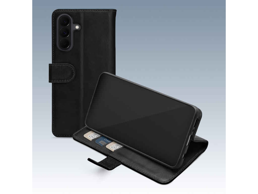Mobilize Premium Gelly Wallet Book Case Samsung Galaxy A37 5G Black