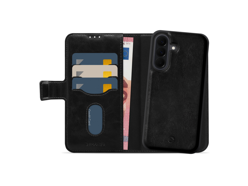 Mobilize 2in1 Magnet Gelly Wallet Case Samsung Galaxy A37 5G Black