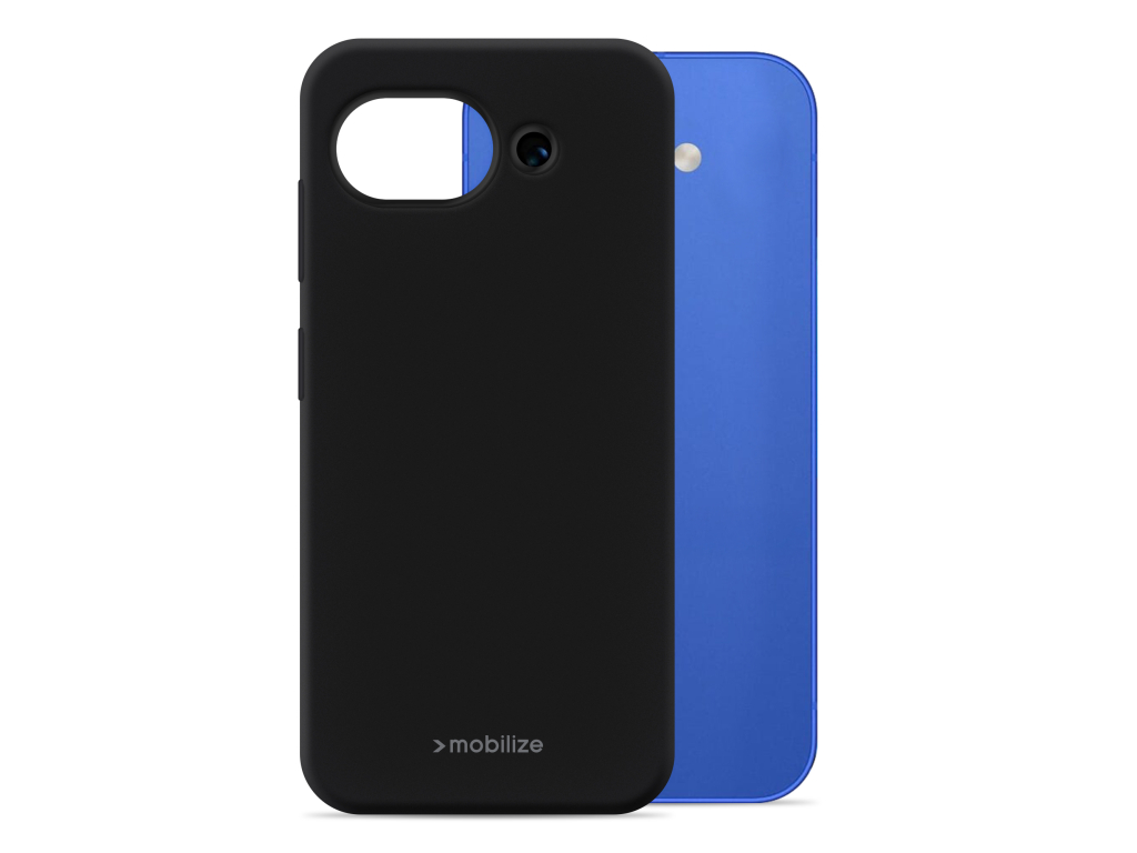 Mobilize Rubber Gelly Case Google Pixel 10a Matt Black