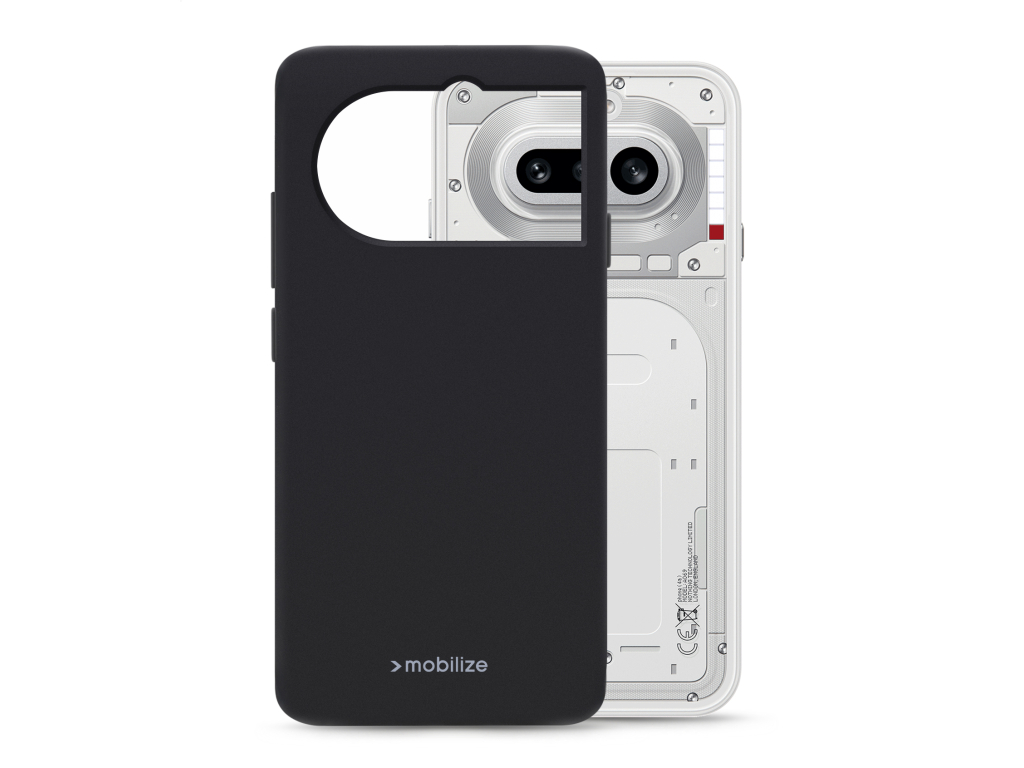 Mobilize Rubber Gelly Case Nothing Phone (4a) Matt Black