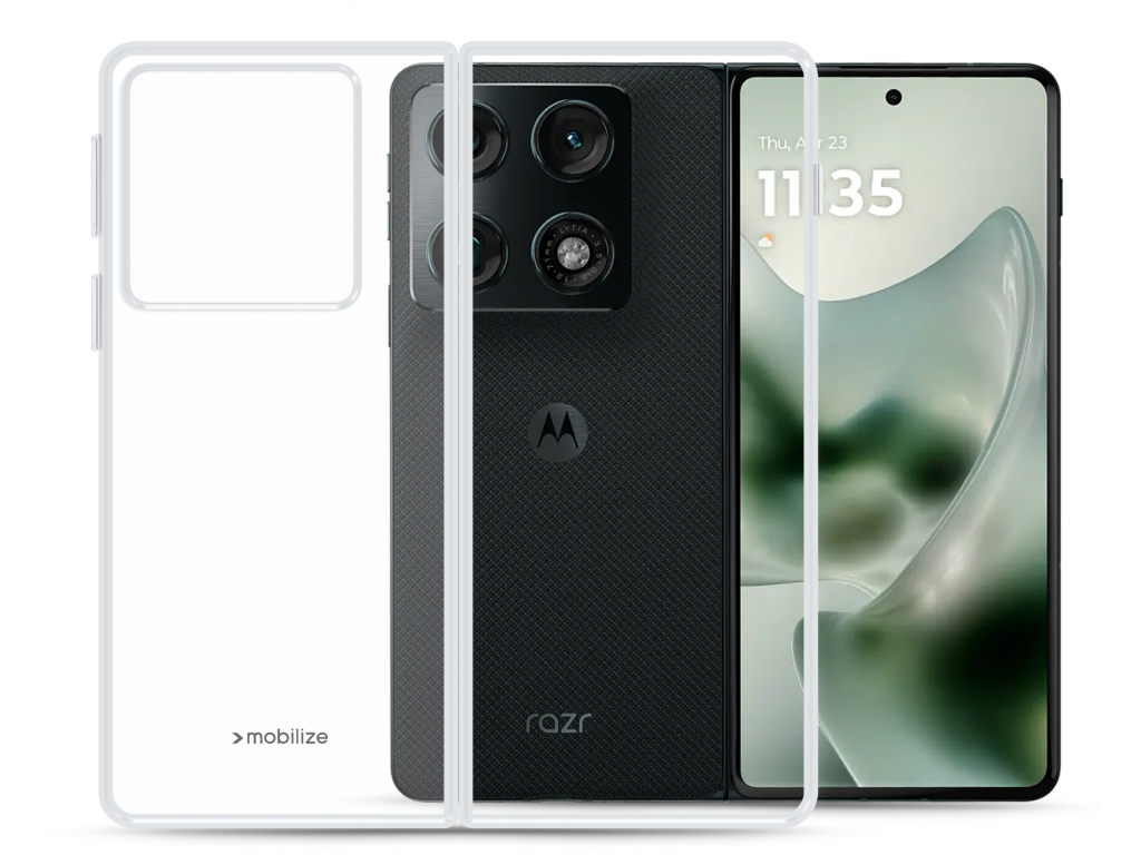 Mobilize Gelly Case Motorola RAZR Fold Clear