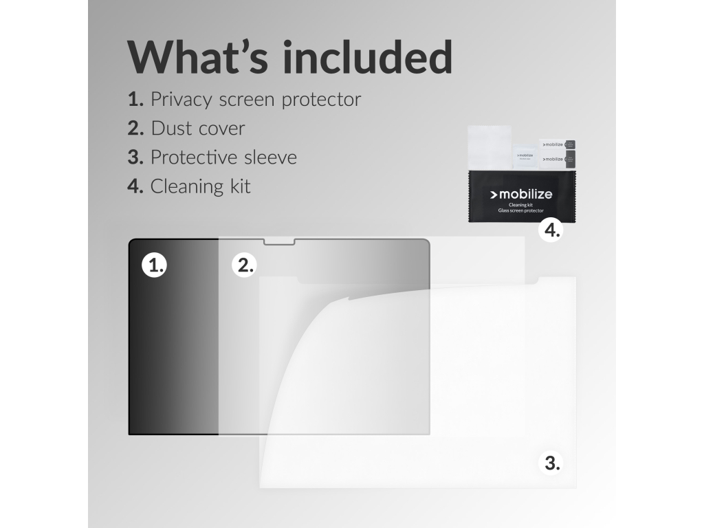 Mobilize Privacy Screen Protector for Apple MacBook Neo 13inch (2026)
