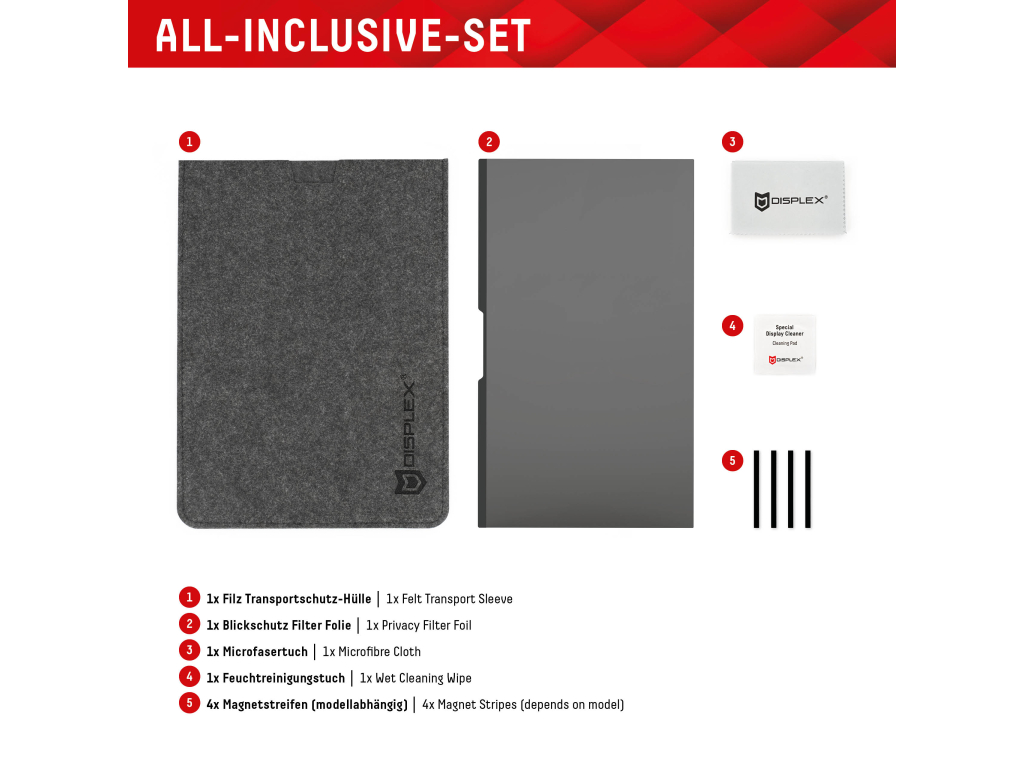 DISPLEX Privacy Safe Magnetic MacBook Air 13.3/Pro 13.3