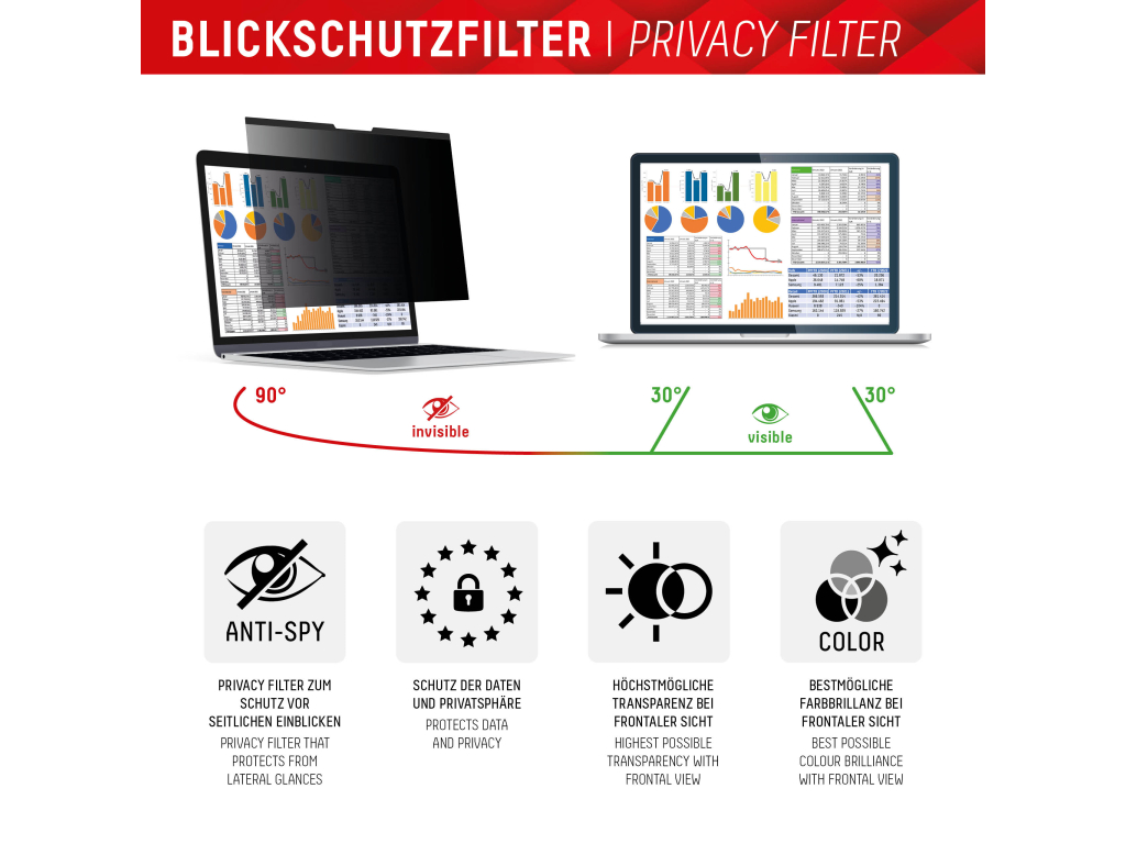DISPLEX Privacy Safe Magnetic MacBook Air 13.3/Pro 13.3