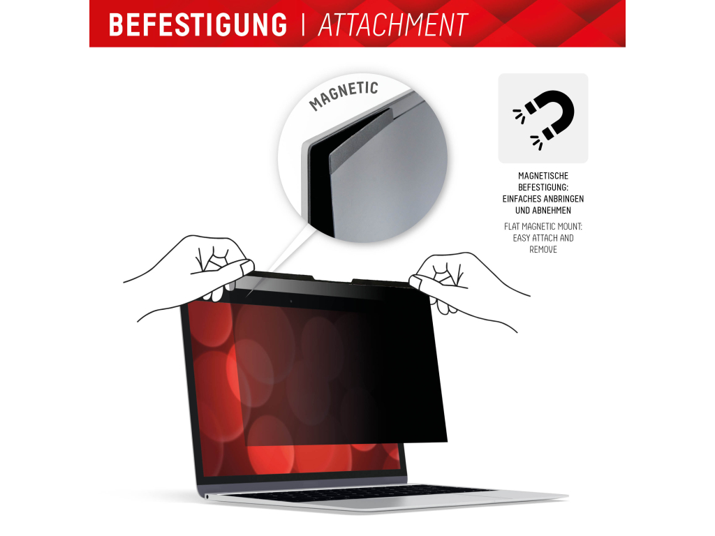 DISPLEX Privacy Safe Magnetic MacBook Air 13.3/Pro 13.3