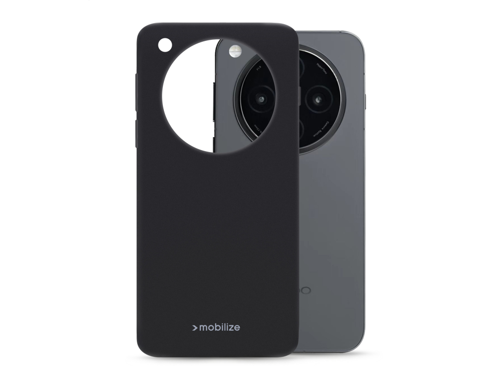 Mobilize Rubber Gelly Case OPPO Find X8 Matt Black