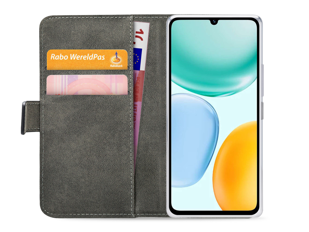 Mobilize Classic Gelly Wallet Book Case Honor X5C Plus Black