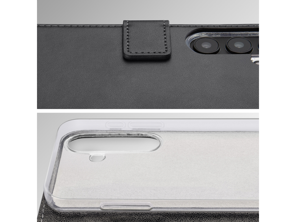 Mobilize Classic Gelly Wallet Book Case Honor X5C Plus Black
