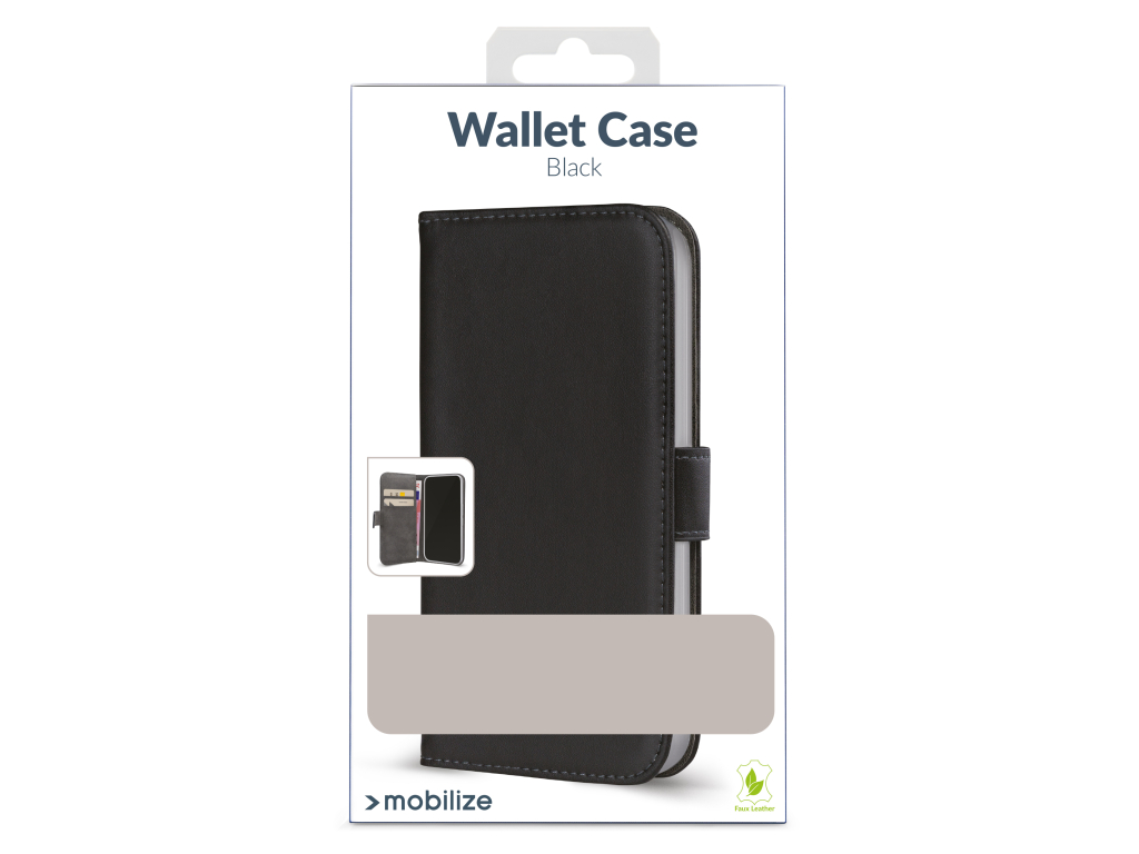 Mobilize Classic Gelly Wallet Book Case Honor X5C Plus Black